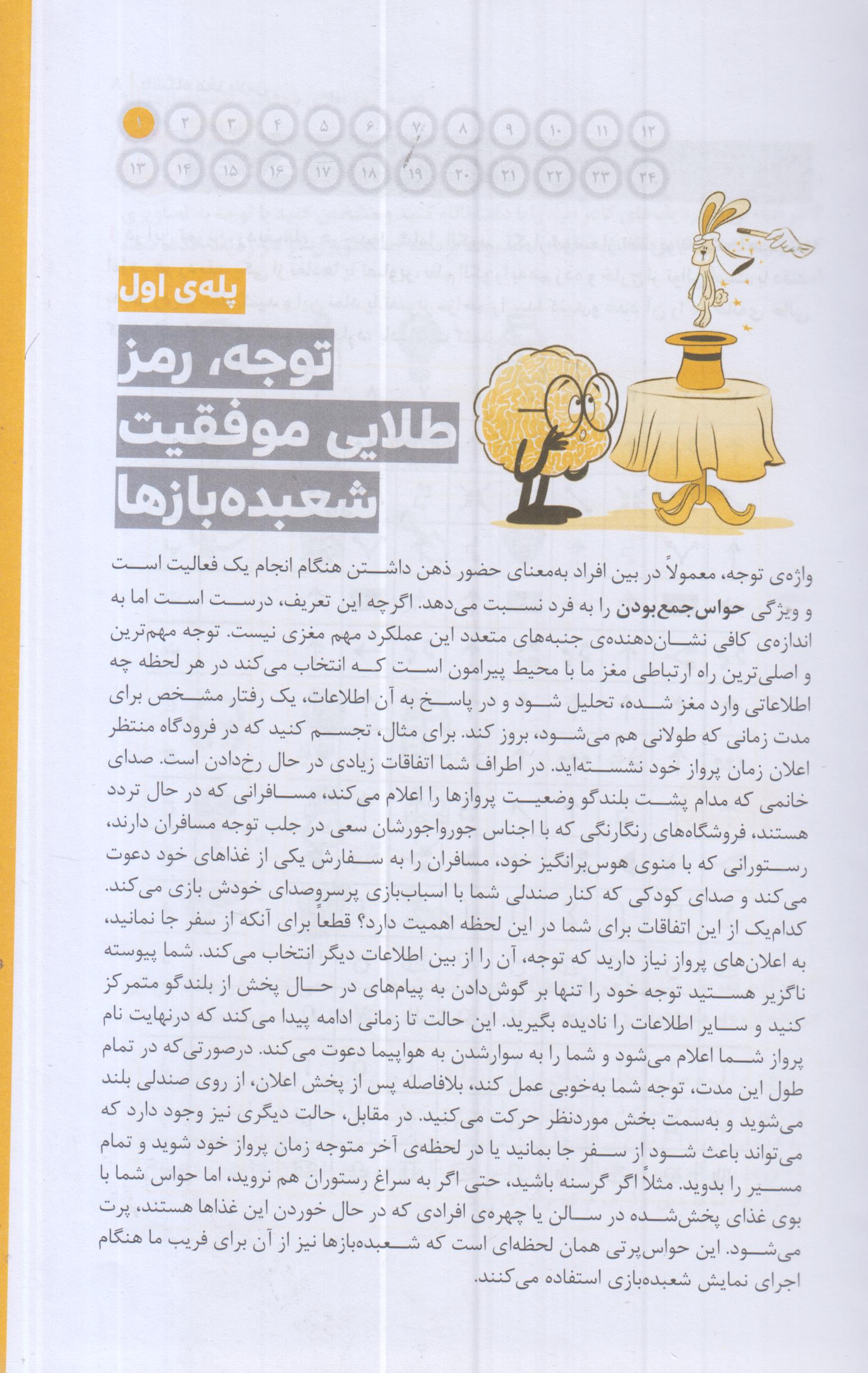 باشگاه مغز پلاس - توجه و تمرکز